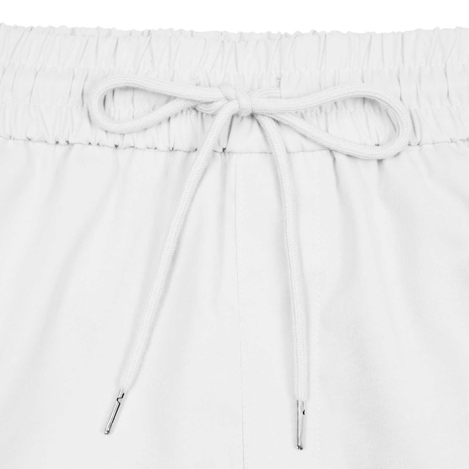 thumbnail image 4 of Pantalones cortos holgados de playa para hombre - Cremallera lateral, cintura elástica, tejido ripstop, diseño informal de cinco bolsillos (S-XXXL), 4 of 8